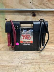 lot 259 image: Booster PAC Industrial-Grade 12 Volt Jump Starter and Power Source MSRP $219.99 (untested)