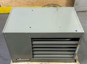 lot 9 image: Modine PTP Series Low-Profile Natural Gas Heater - 150,000 BTU, Blower Included, 115V, Single Phase, Model #PTP150AS0111SBAN #6868020 Msrp $1,584.00