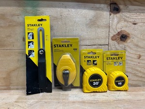 lot 269 image: Stanley Measuring Tools (lot of 4)