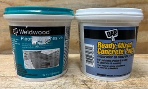 lot 318 image: DAP FlooringPatch lot of 2