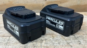 lot 326 image: Hercules HC01 Battery Pack lot of 2