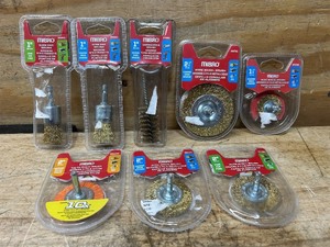 lot 365 image: Mibro Wire Brushes 1 to 2-12  lot of 8