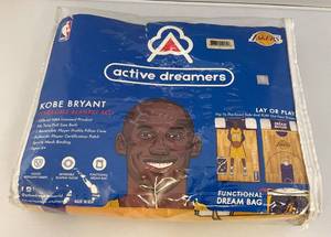 lot 3 image: Koby Bryant Reversible Blanket Set (New Old Stock) Fits Twin And Full Size Beds