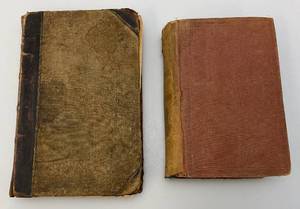lot 5 image: Two Mid 1800s Books (Very Cool)