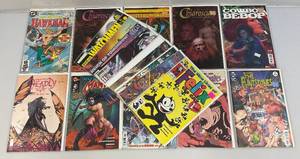 lot 17 image: Misc. Comics Including HAWKMAN And More (Bagged And Carded)