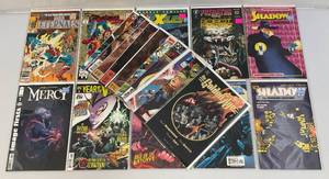 lot 18 image: Misc. Comics Including The ETERNALS And More (Bagged And Carded)