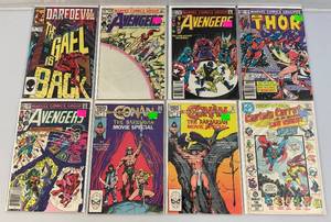 lot 44 image: Misc. 60 Cent Comics Including AVENGERS,DAREDEVIL And More (Bagged And Carded)