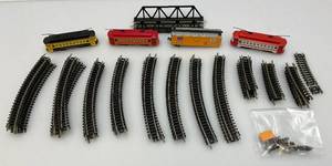 lot 70 image: Group Of N Scale Trolley Engines Including Market Street, South Shore And South Hills Lines, Track And More