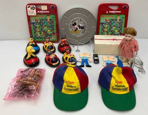 lot 102 image: Misc. Vintage Toys And Collectibles Including Sesame Street Bumper Cars And More