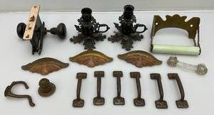 lot 119 image: Misc. Antique Handles And More