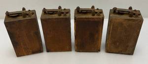 lot 132 image: Antique FORD Model T Points Wood Case Buzz Ignition Coils