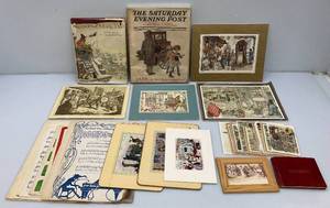lot 162 image: Misc. Vintage Paper Items, Sheet Music And More