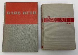 lot 169 image: 1940s BABE RUTH Hard Cover Books