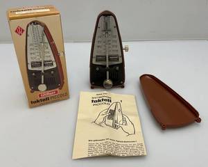 lot 171 image: Vintage Whittner 831 Taktell Piccolo Metronome, Made In Germany (NEW OLD STOCK)