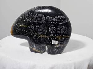 lot 257 image: Picasso Marble Bear Sculpture