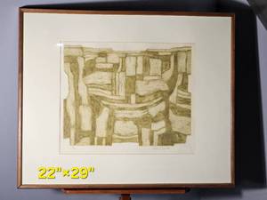 lot 21 image: Valerie Thornton Signed Etching Arachova Thirteen of Thirty
