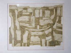 lot 21 image: Valerie Thornton Signed Etching Arachova, 1330