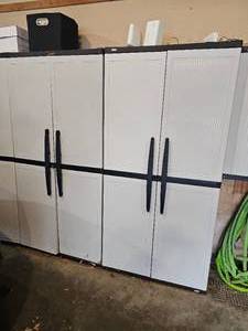 lot 205 image: Rugged Garage Storage Lockers Group B