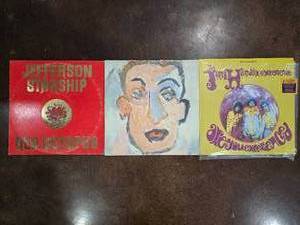 lot 140L image: Classic Rock Vinyl Record Collection Featuring Jimi Hendrix and Jefferson Starship