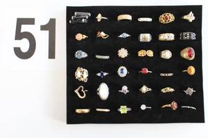 Lot of Costume Rings