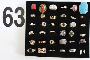 Lot of Costume Rings