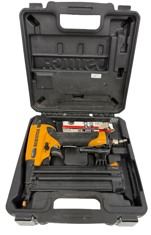 lot 59 image: Bostitch Pneumatic Nailer with Carrying Case