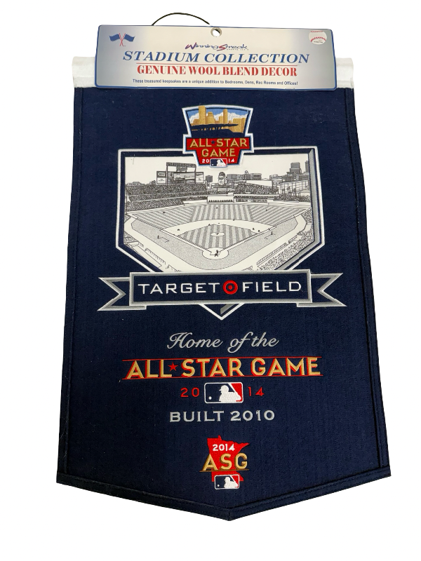 lot 60 image: Target Field 2014 All Star Game Decorative Banner