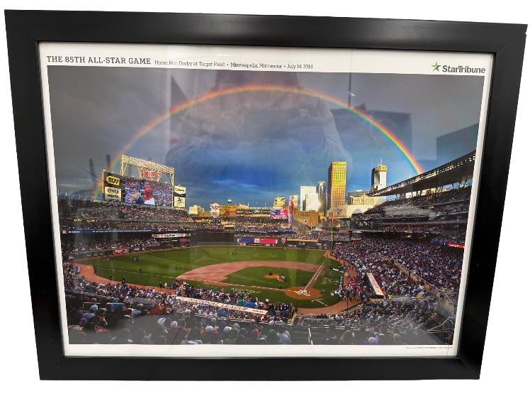 lot 84 image: Collectible Star Tribune Panoramic View of Target Field