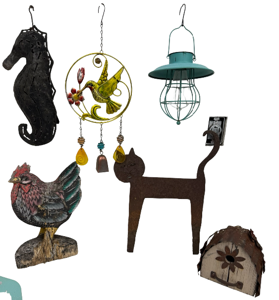 lot 91 image: Garden Decor Variety