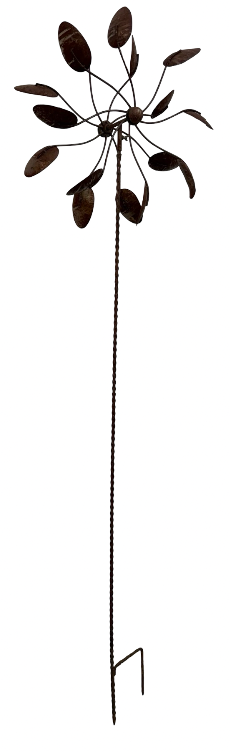 lot 93 image: Large Bronze Wind Spinner