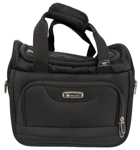 lot 37 image: Delsey Black Soft Shell Travel Bag
