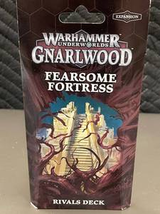 lot 17 image: Warhammer Underworlds Gnarlwood - Fearsome Fortress Rivals Deck Expansion