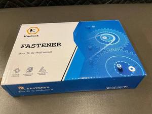 lot 40 image: Kadrick X003WJDBHB 12 to 2 in Black Self-TappingDrilling Screws Kit, 410 Stainless, 440 Pcs