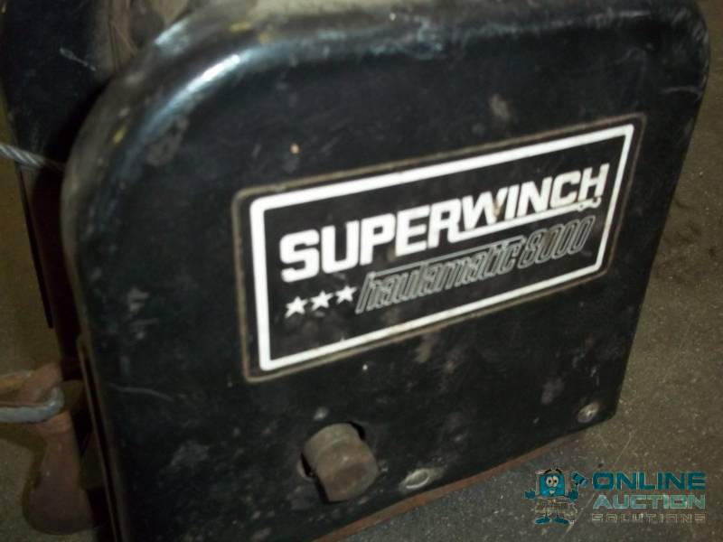 lot 3 image: Superwinch 12v Haulamatic 8000