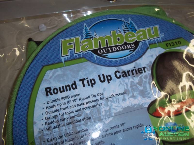 lot 14 image: Flambeau Round tip up Carrier