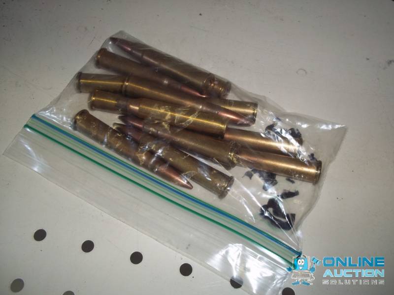 lot 25 image: British 308 shells 10 count