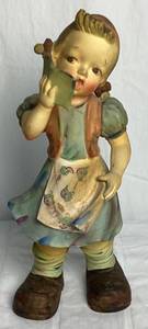 lot 22 image: Vintage 12.5 Girl With Book Porcelain Figurine