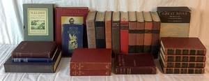lot 69 image: Collection of Vintage Books - History of English Speaking People, The Worlds Great Thinkers, Thoreau Walden, The Great River and More