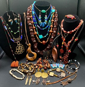 lot 79 image: Boho Style Necklaces, Earrings and Bracelets Lot