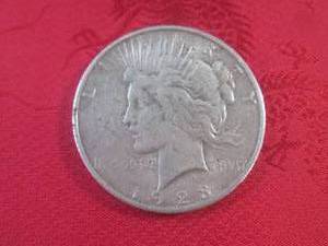 lot 24 image: (CNTR) 1923-S Silver Peace Dollar...