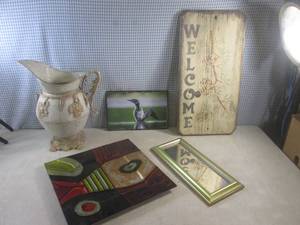 lot 48 image: (EW6) Wall and Other Home Decor...
