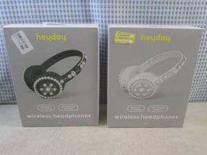 lot 81 image: (CSB) 2 Sets of Wireless Headphones...