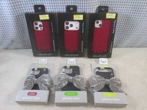 lot 94 image: (EC1) 6 Assorted iPhone Cases - See...