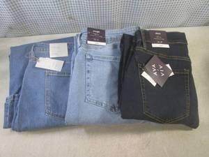 lot 96 image: (CSB) 3 New with Tags Denim Blue Je...