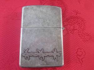 (CNTR) Vintage Zippo Barbed Wire Li...
