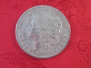 lot 150 image: (CNTR) Replica (Copy) 1901-S Morgan...