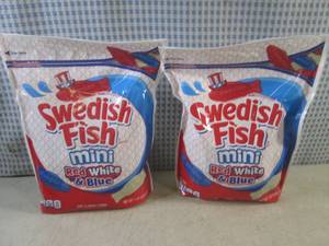 lot 190 image: (B-3) 2 Big Bags of Swedish Fish Mi...