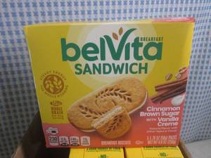 lot 199 image: (B-3) 3 Boxes of Belvita Cinnamon B...