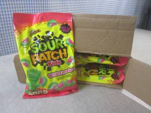 lot 200 image: (EC1) 12 Bags of Watermelon Sour Pa...