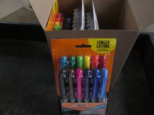 lot 18 image: 4 12 Packs of Bic permanent fine ti...